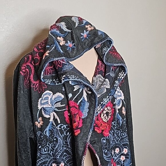 Johnny Was Bella Hooded Cardigan – new with tags - Picture 3 of 9